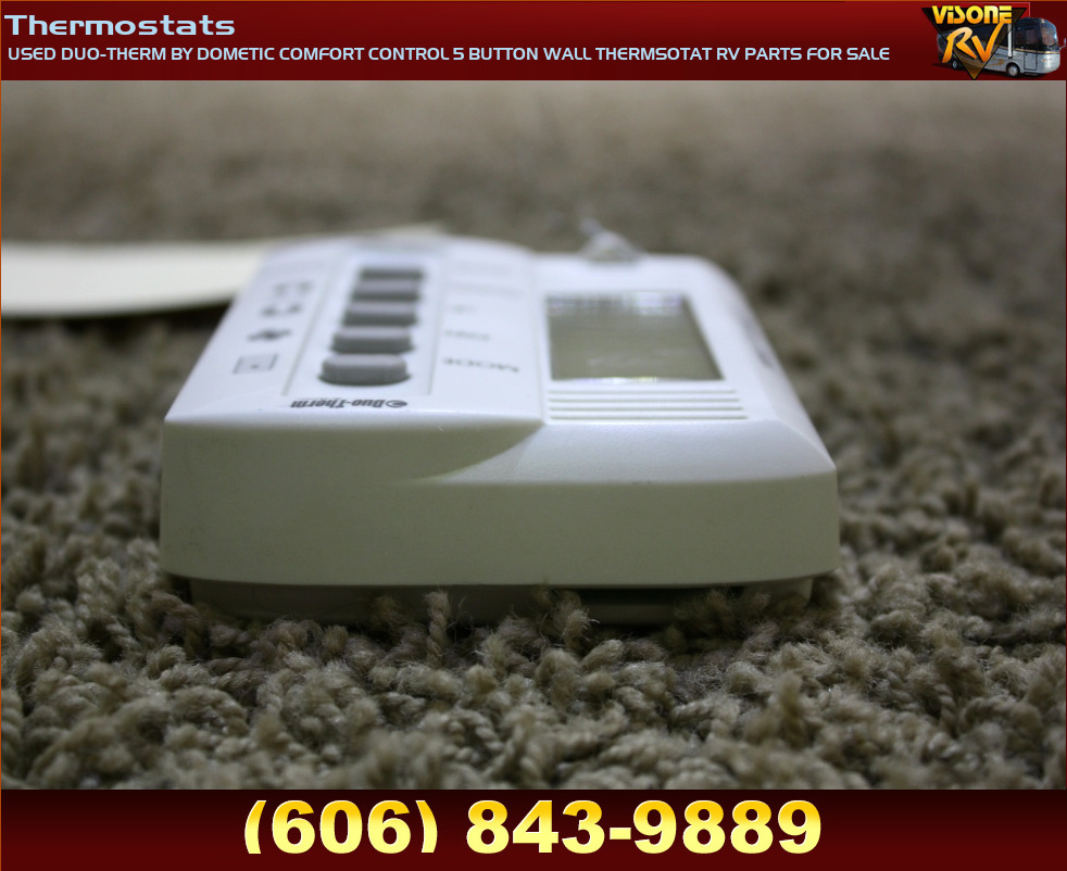 RV Interiors USED DUOTHERM BY DOMETIC COMFORT CONTROL 5 BUTTON WALL