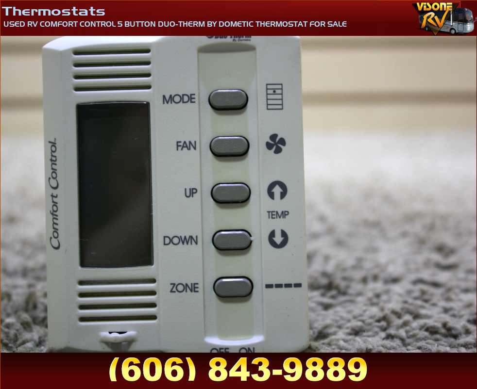 RV Interiors USED RV COMFORT CONTROL 5 BUTTON DUOTHERM BY DOMETIC