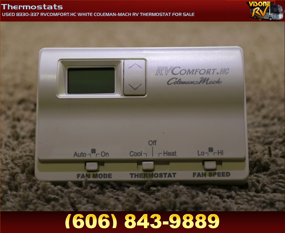 RV Interiors USED 8330337 WHITE COLEMANMACH RV