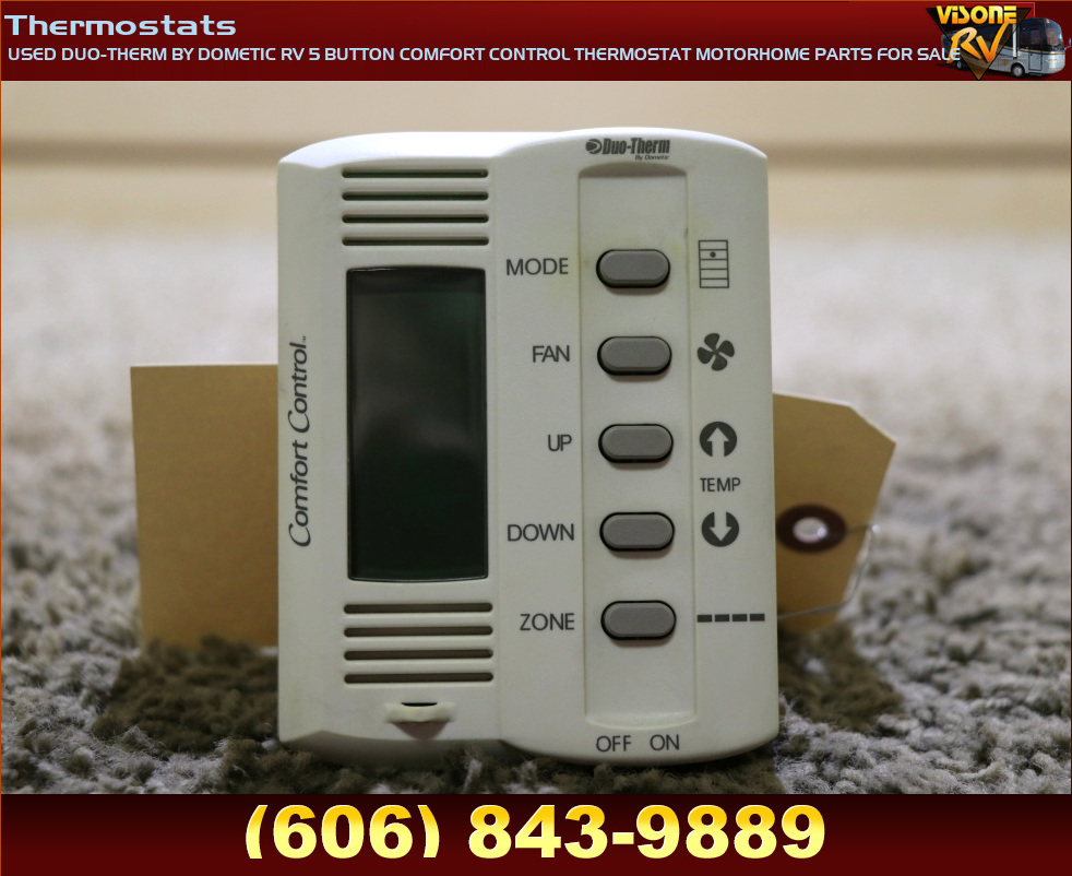 RV Interiors USED DUO-THERM BY DOMETIC RV 5 BUTTON COMFORT CONTROL