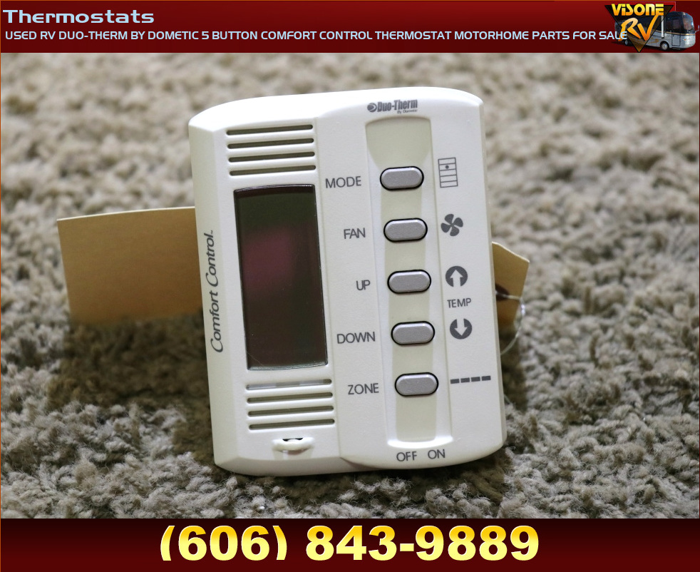 RV Interiors USED RV DUOTHERM BY DOMETIC 5 BUTTON COMFORT CONTROL