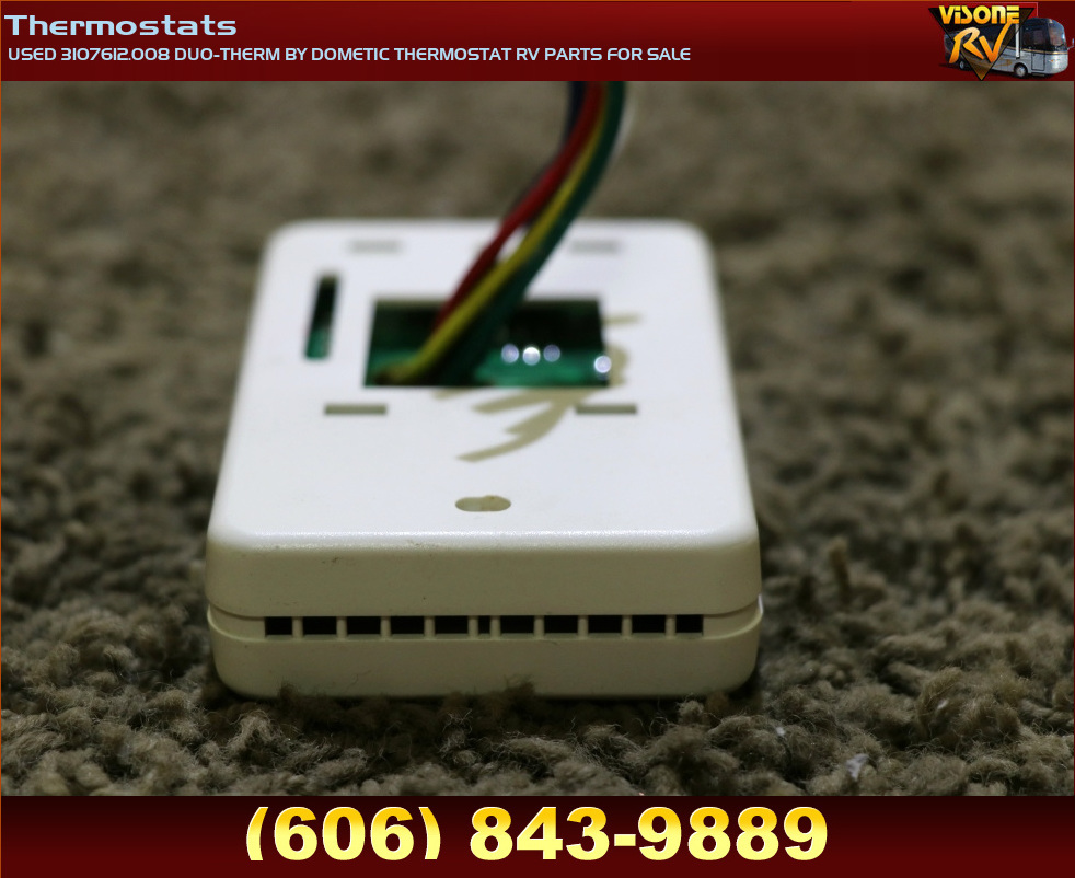 RV Interiors USED 3107612.008 DUOTHERM BY DOMETIC THERMOSTAT RV PARTS