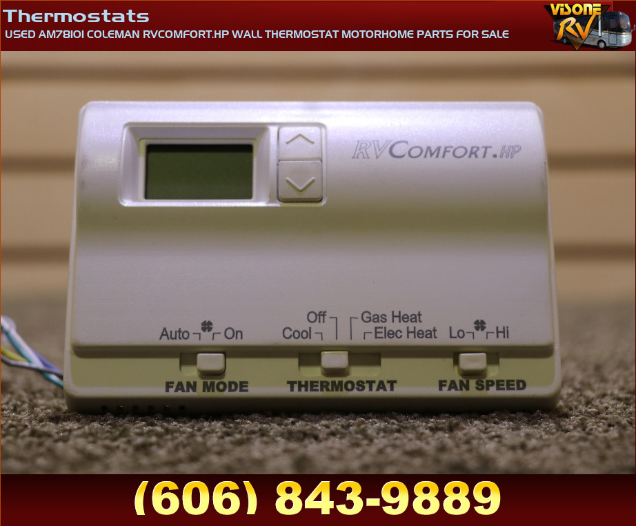 RV Interiors USED AM78101 COLEMAN WALL THERMOSTAT