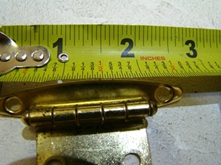 SET OF 10 GOLD DOOR HINGES SIZE: 2.5 INCHES