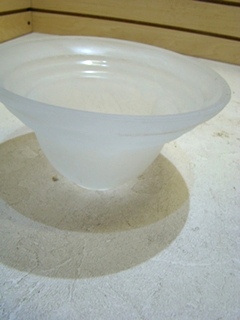 USED RV OR HOME FROSTED GLASS SHADE 