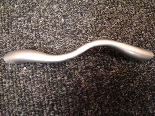 NEW SILVER WAVE DESIGN HANDLE LENGTH: 6IN.