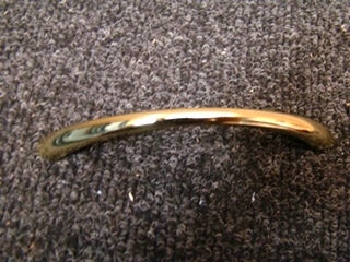NEW RV OR HOME BRIGHT GOLD ARCH PULL HANDLE FOR CABINET