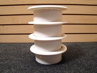 NEW RV OR HOME 4 PIECE WHITE CEILING VENT COVERS 
