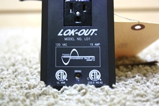 USED MOTORHOME LOK-OUT MODEL L01 WALL OUTLET FOR SALE