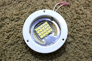 USED RV INTERIOR LIGHT FIXTURE MODEL L9100 WITH LED BULB FOR SALE