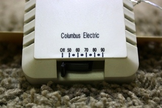 USED RV COLUMBUS ELECTRIC HEAT THERMOSTAT RK130EAA FOR SALE