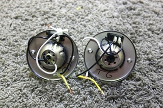 USED MOTORHOME SET OF 2 SWIVEL READING LIGHT FIXTURES FOR SALE