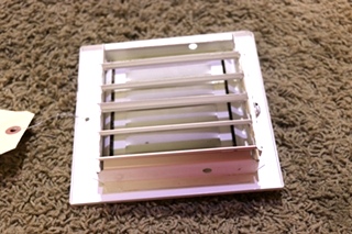 USED MOTORHOME WHITE SQUARE METAL CEILING VENT FOR SALE