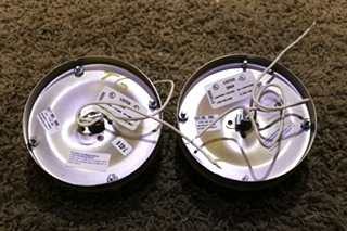 USED SET OF 2 DOME MOTORHOME LIGHT FIXTURES FOR SALE