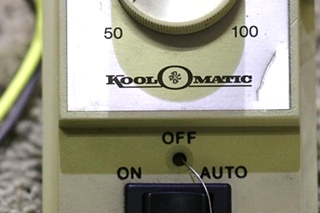 USED RV KOOL-O-MATIC TD113-002 WALL THERMOSTAT FOR SALE