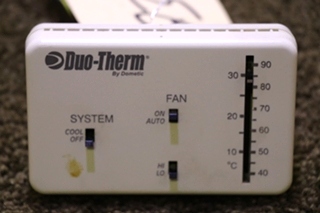USED 3107612.008 DUO-THERM BY DOMETIC THERMOSTAT RV PARTS FOR SALE